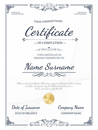 International Certificate 5